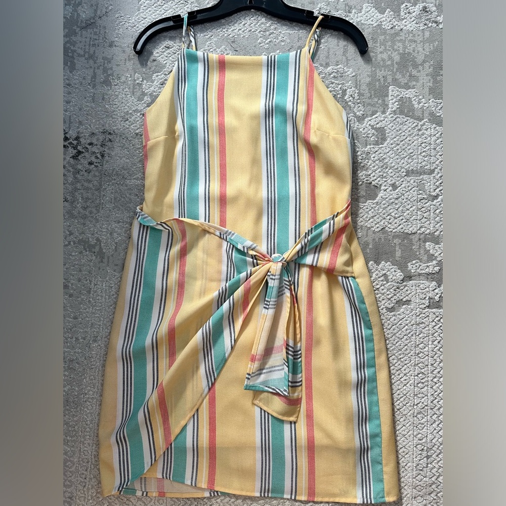 Altar’d State Women’s Colorful Tie Dress